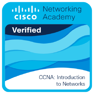 CCNA: Introduction to Networks badge