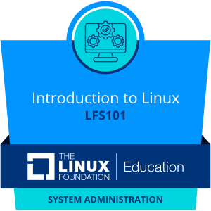 LFS101: Introduction to Linux badge